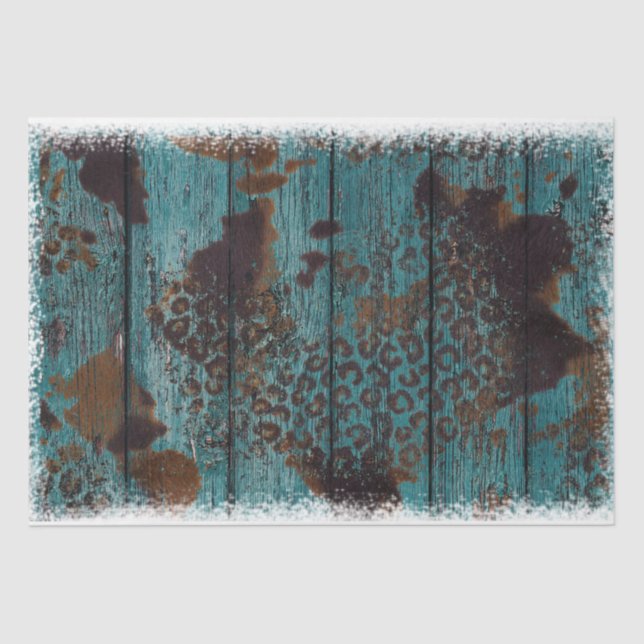 Papier Mousseline Le modèle Western Series Design 28 (Recto)