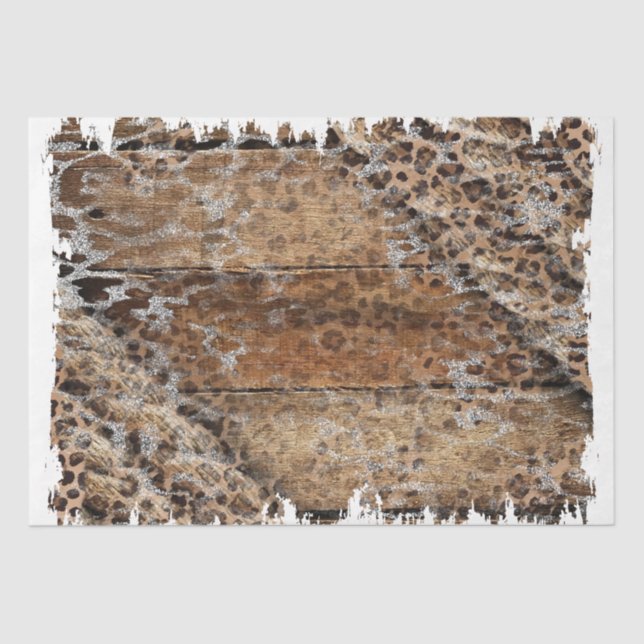 Papier Mousseline Le modèle Western Series Design 34 (Recto)