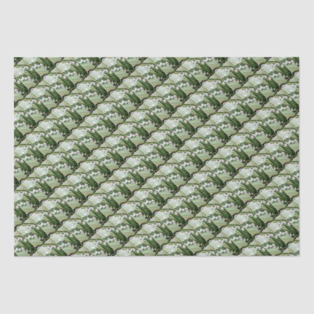 PAPIER MOUSSELINE LE MUGUET (Recto)