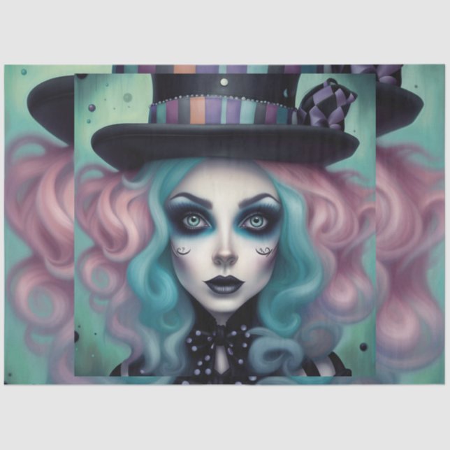 Papier Mousseline Le papier de découpage Mad Casquette Maker Wonderl (Recto)