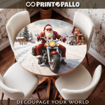 Le Père Noël part en vacances après la ruée de Noë