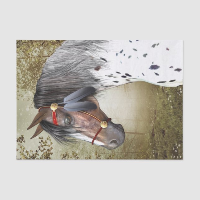 Papier Mousseline Le ponton indien (Recto)