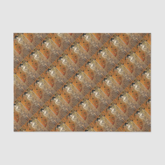 Papier Mousseline Le portrait d'Adele Bloch-Bauer par Klimt (Recto)