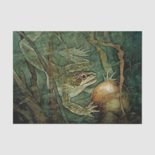 Papier Mousseline « Le Prince Grenouille et la Balle d'Or » par Edmu