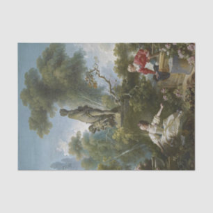 Papier Mousseline Le progrès de l'amour par Jean Honore Fragonard