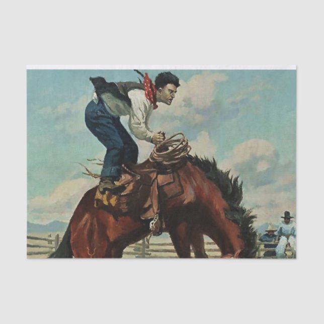 Papier Mousseline “Le Ranch Bruckert” par W Herbert Dunton (Recto)