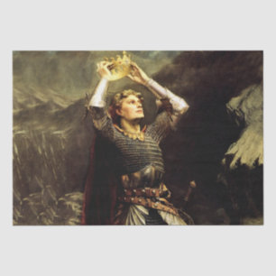 Papier Mousseline Le roi Arthur par Charles Ernest Butler
