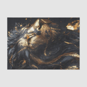 Papier Mousseline Le roi Lion noir2