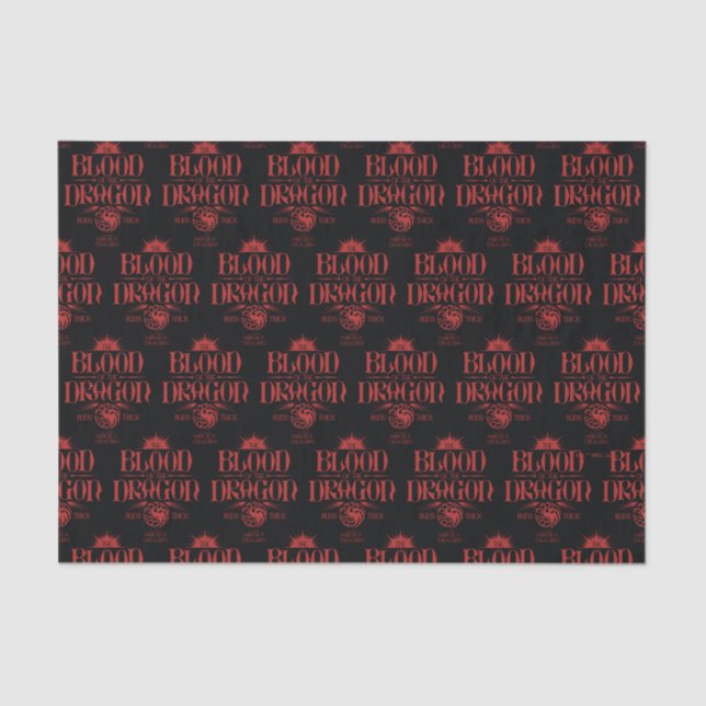 Papier Mousseline Le sang du dragon tourne épais (Recto)