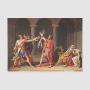 Papier Mousseline Le serment de la Horatii par Jacques-Louis David