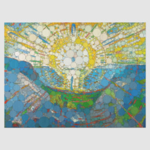 Papier Mousseline Le soleil, points d'infini par William Morris