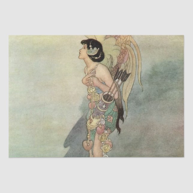 Papier Mousseline "Le Véritable Amant" de Charles Robinson (Recto)