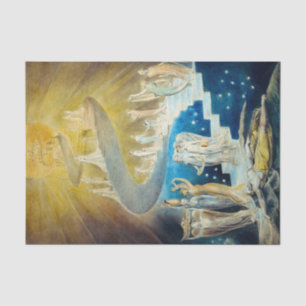 Papier Mousseline L'échelle de Jacob par William Blake