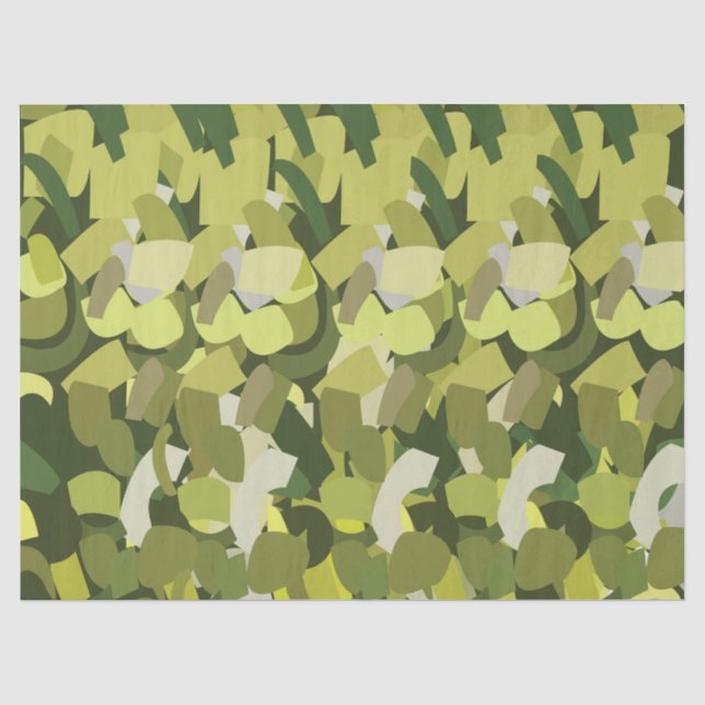 Papier Mousseline Légumes verts légumes (Recto)