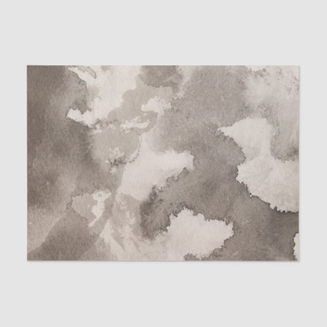 Papier Mousseline L'encre grise grise blanche noire de motif de lune (Recto)