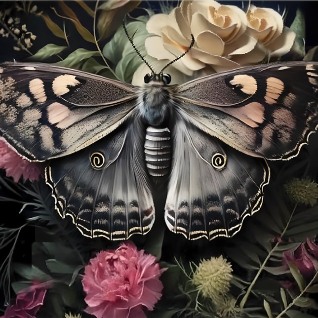 Papier Mousseline Les ailes sombres fleurissent (Créateur téléchargé)