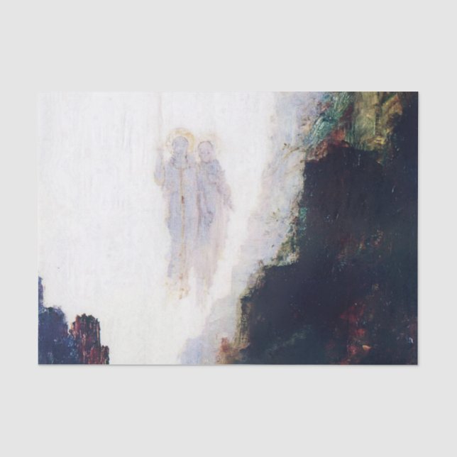 Papier Mousseline « Les Anges de Sodome » de Gustave Moreau (Recto)