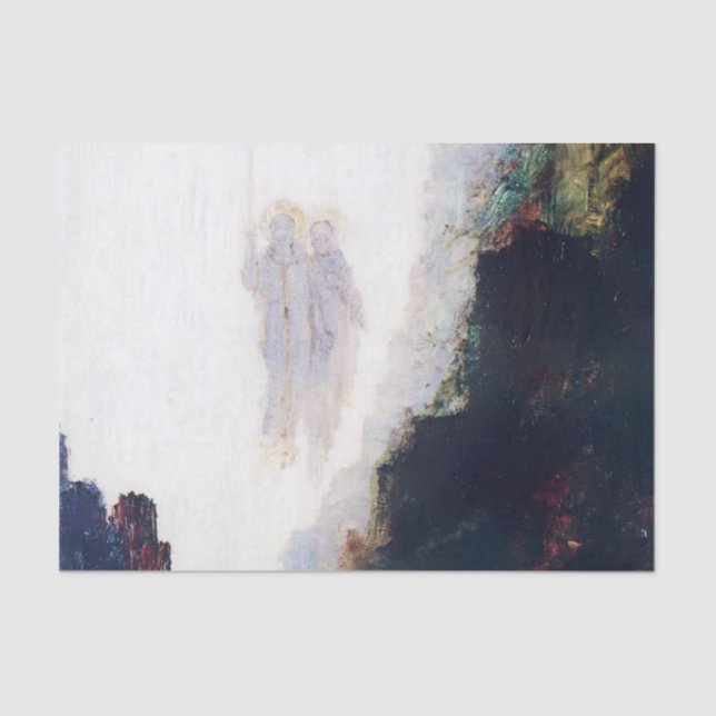 Papier Mousseline "Les anges de Sodome" par Gustave Moreau (Recto)