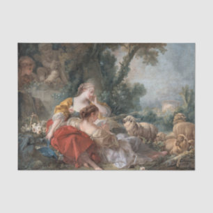 Papier Mousseline Les Bergères de François Boucher