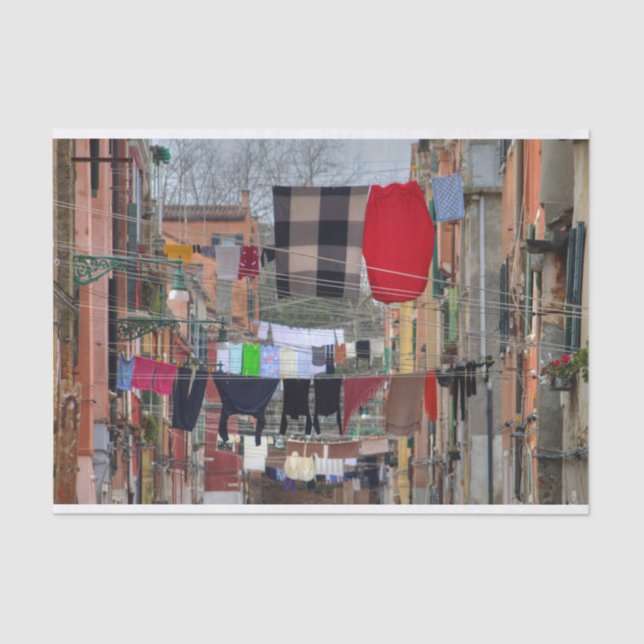 Papier Mousseline Les Cloches À Venise Italie (Recto)