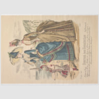 Les dames à la plage Victorian Paris Vintage Colla