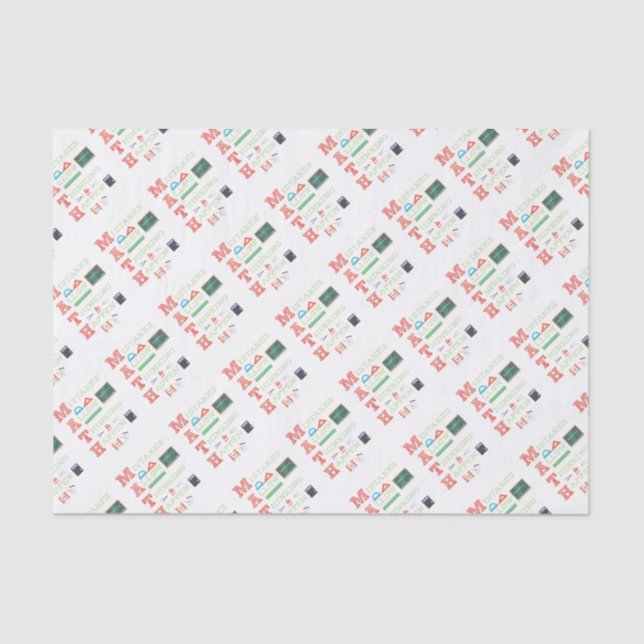 Papier Mousseline Les erreurs laissent penser pour se produire (Recto)