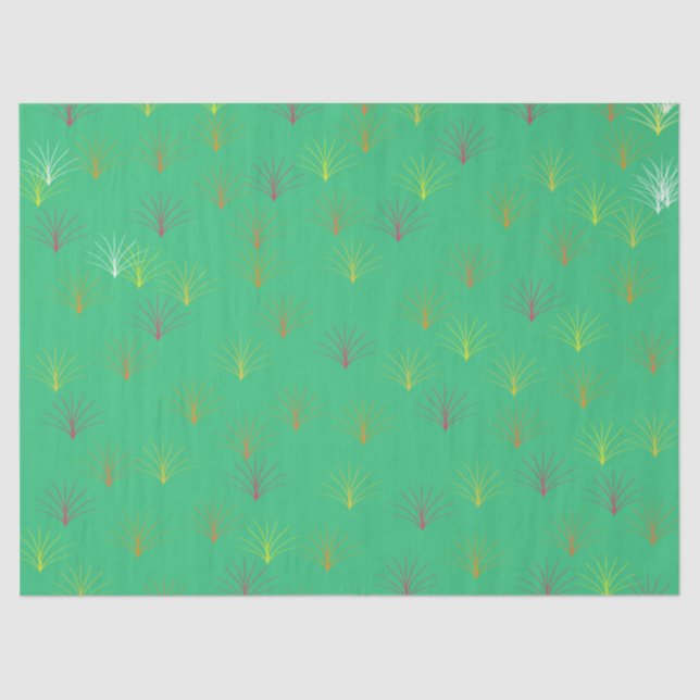 Papier Mousseline Les Feuilles en chute d'automne (Recto)