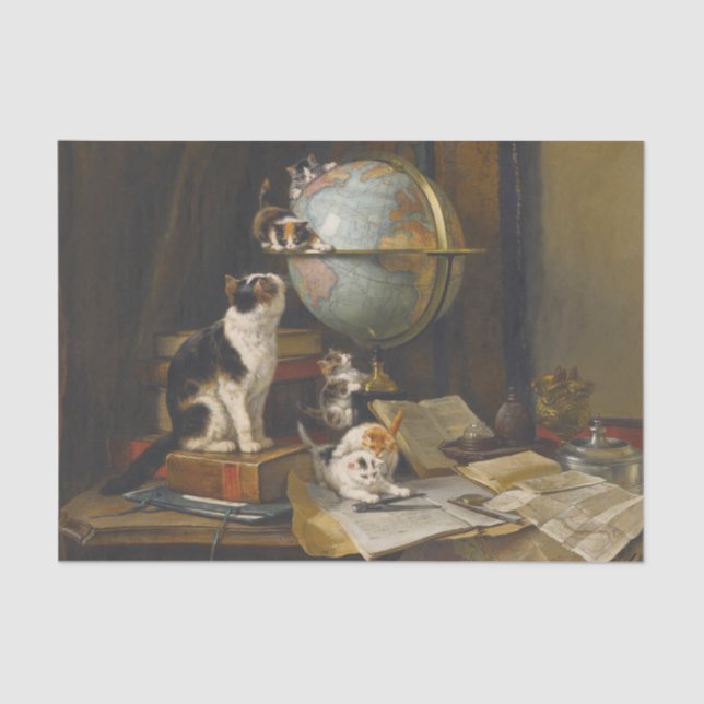 Papier Mousseline Les Globetrotters par Henriette Ronner-Knip (Recto)