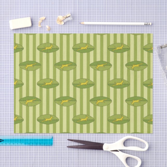 Papier Mousseline Les matchs de rugby sont activés (Artisanat)