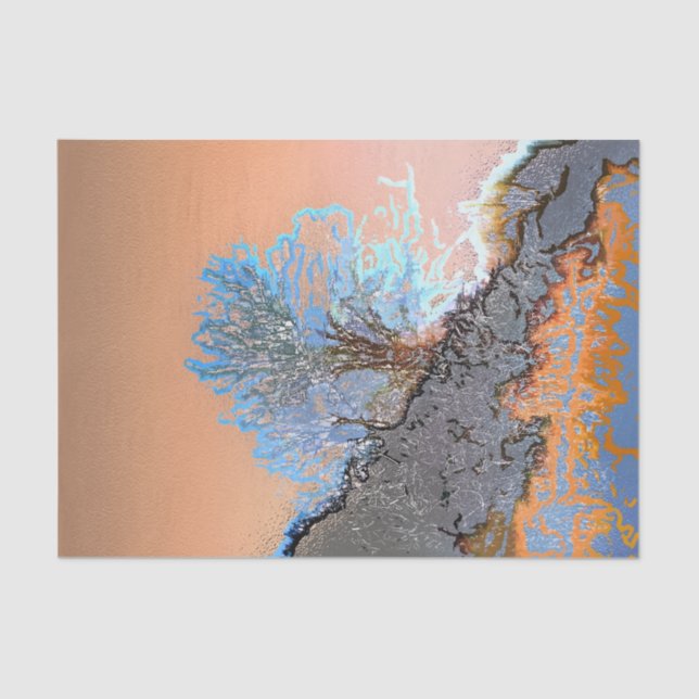 PAPIER MOUSSELINE LES MONTAGNES (Recto)