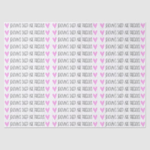 Papier Mousseline "Les moutons de Jéhovah sont précieux" Tissu Papie