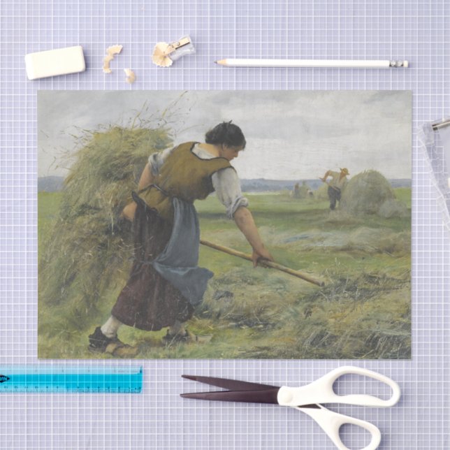 Papier Mousseline Les Mowers par Julien Dupre (Artisanat)