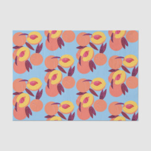 Papier Mousseline Les pêches