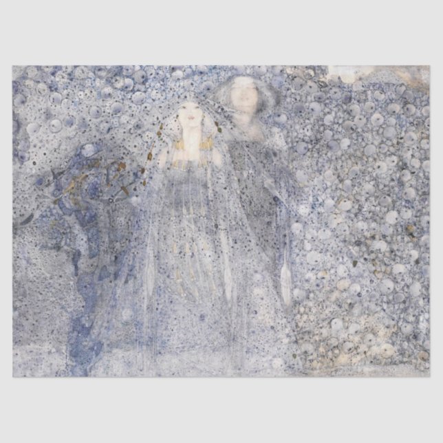 Papier Mousseline Les pommes d'argent de la lune, Margaret Macdonald (Recto)