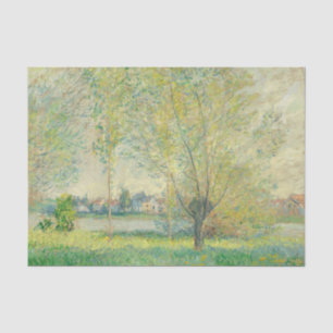 Papier Mousseline Les saules de Claude Monet