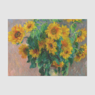 Papier Mousseline Les tournesols de Monet