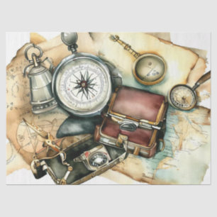 Papier Mousseline "L'essentiel de Globetrotter : l'aventure attend"