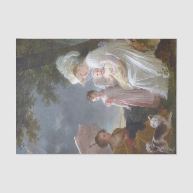 Papier Mousseline L'été par Marguerite Gerard (Recto)