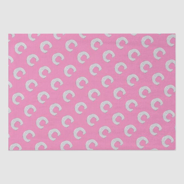 PAPIER MOUSSELINE LETTRE ESPÈCE ROSE C (Recto)