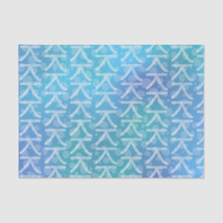 PAPIER MOUSSELINE LETTRE HANGÛL CORÉE JAÏ