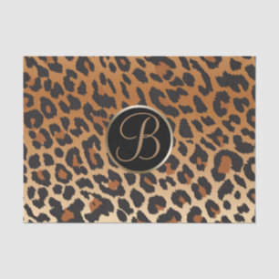 Papier Mousseline Lettre initiale de monogramme de tache d'impressio
