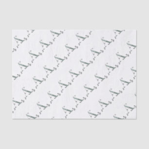 Papier Mousseline Lettre magique A de conception élégante de