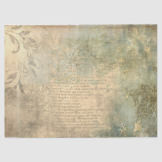 Papier Mousseline LETTRE Textures antiques