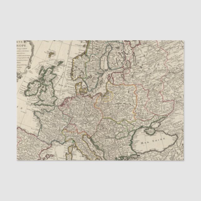 Papier Mousseline L'Europe 11 (Recto)