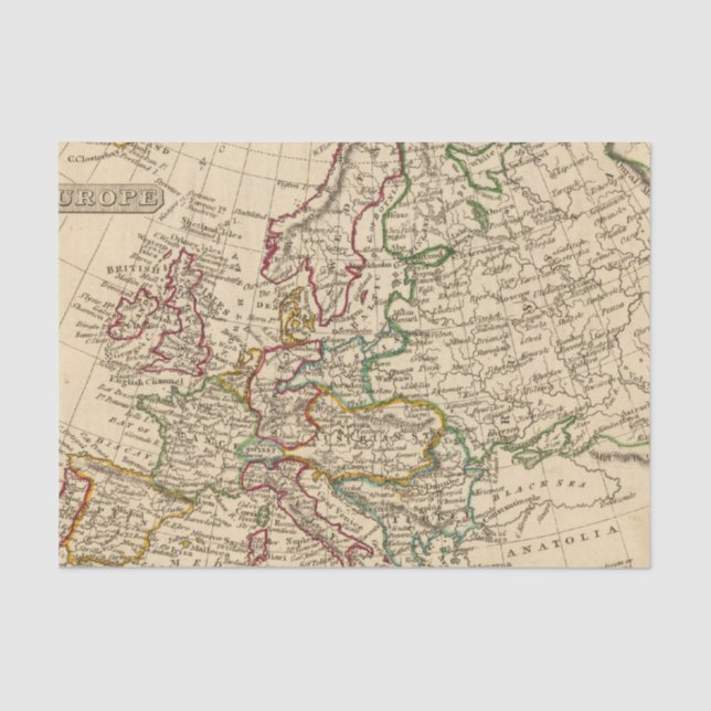 Papier Mousseline L'Europe 13 (Recto)