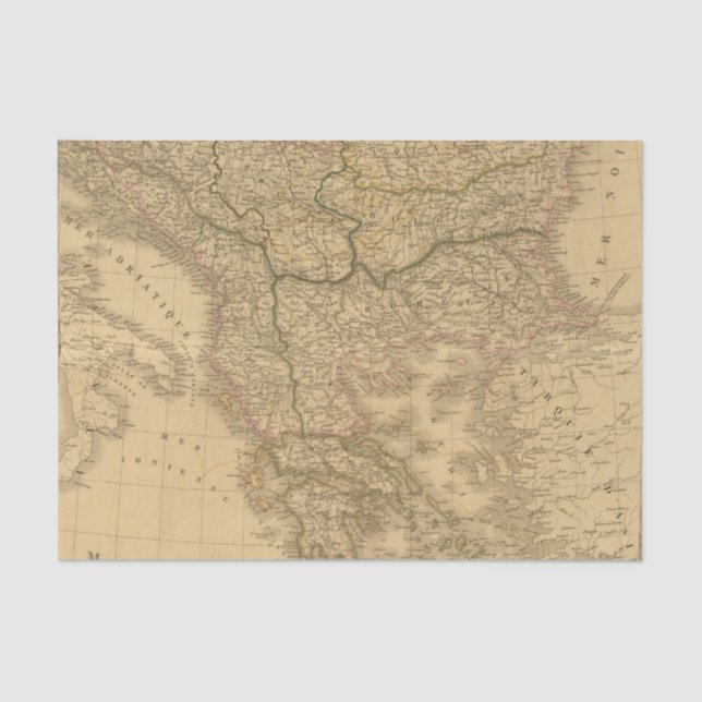 Papier Mousseline L'Europe 23 (Recto)