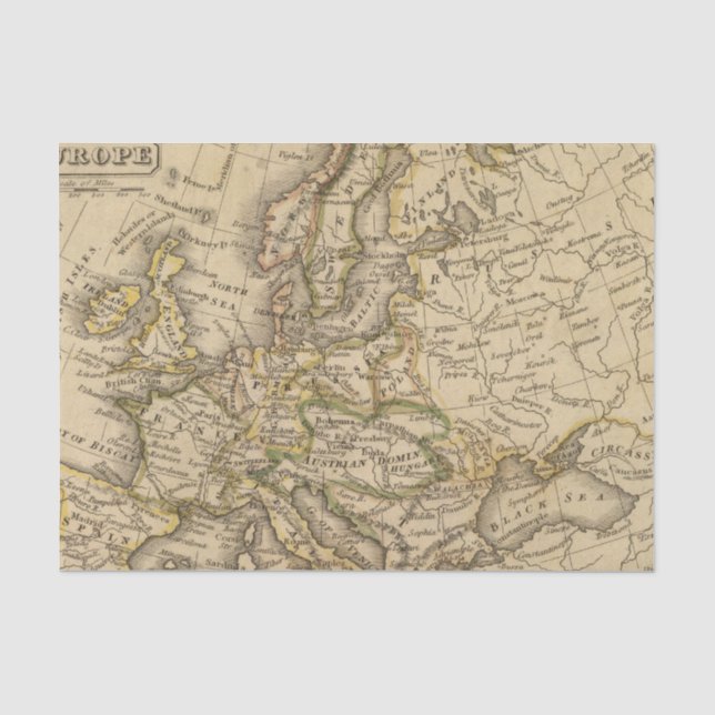 Papier Mousseline L'Europe 6 (Recto)