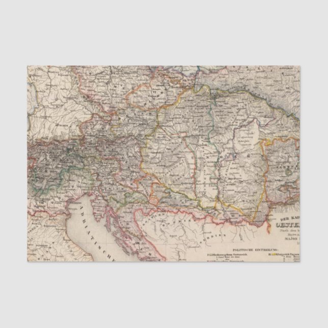 Papier Mousseline L'Europe centrale (Recto)