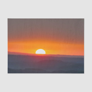 Papier Mousseline Lever de soleil en Dordogne