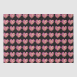 Papier Mousseline Lèvres Colorées Avec Amour & Baisers